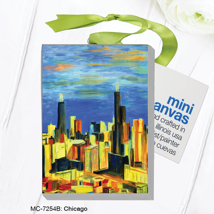 Chicago, Mini Canvas (MC-7254B)