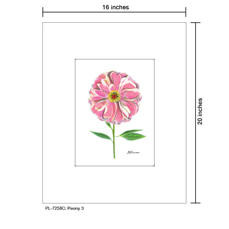 Peony 3, Print (#7258C)
