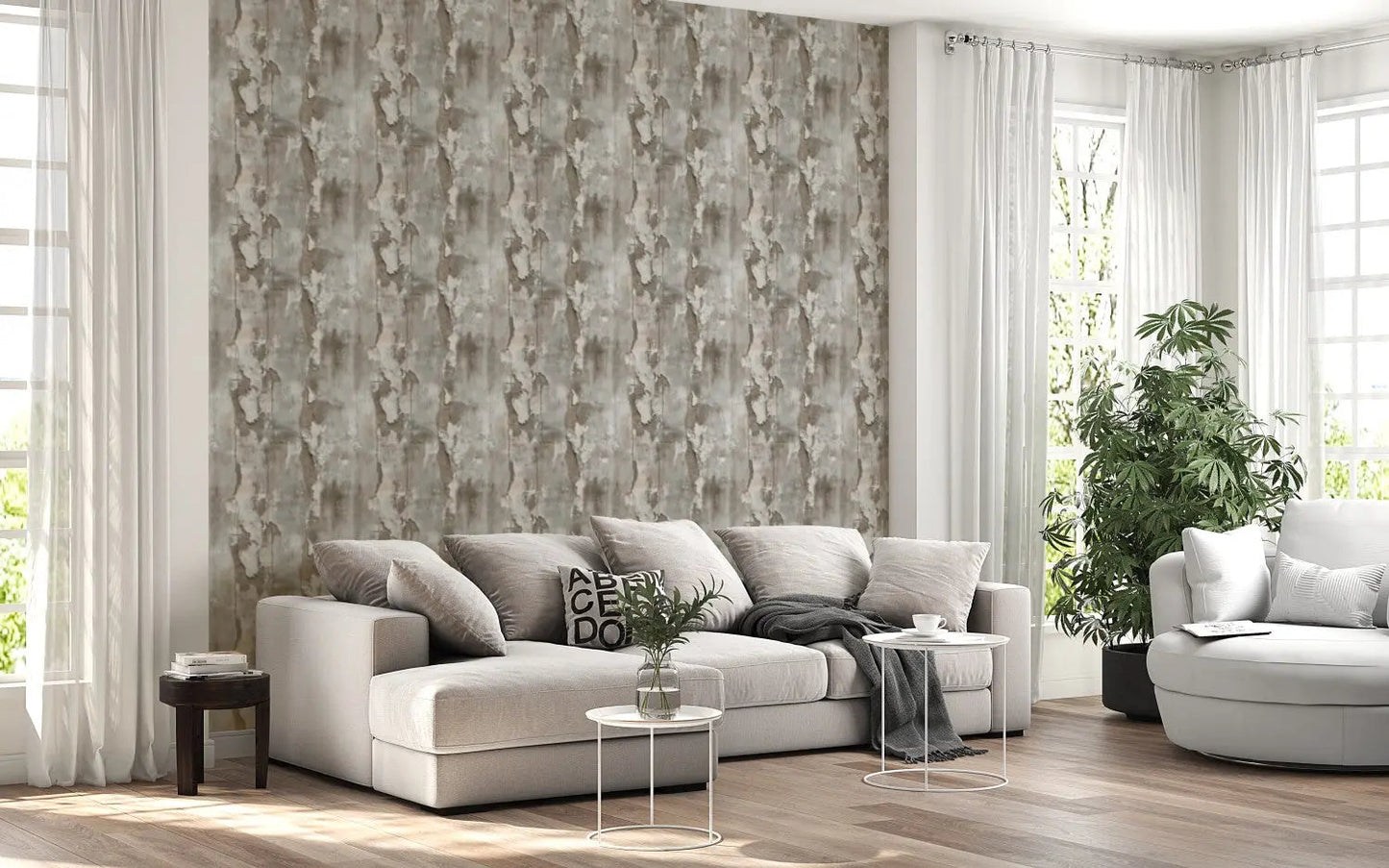 Artisan Plaster Fissure Mural