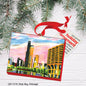 Pink Sky, Chicago, Ornament (OR-7278A)