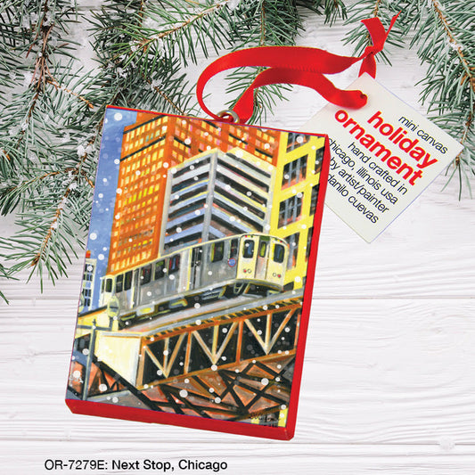 Next Stop, Chicago, Ornament (OR-7279E)