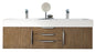 Columbia 59" Double Wall Mount Vanity Cabinet