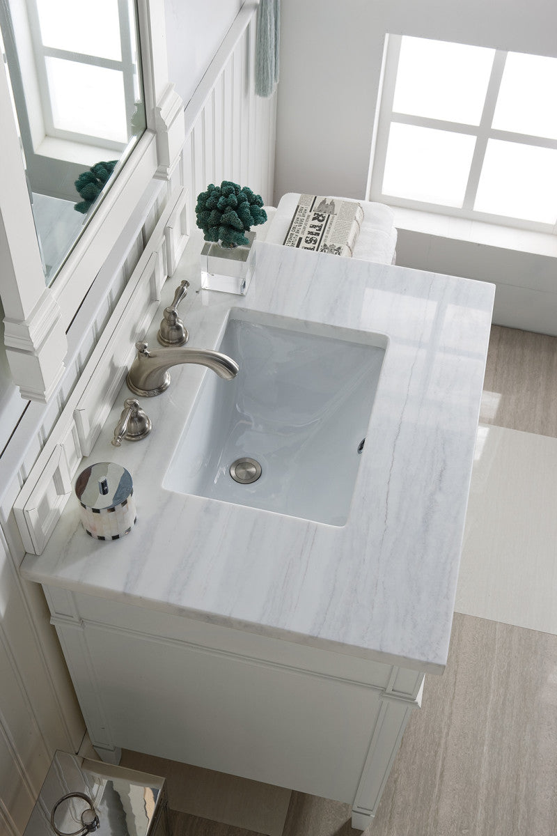 Brittany 30" Single Vanity in Bright White