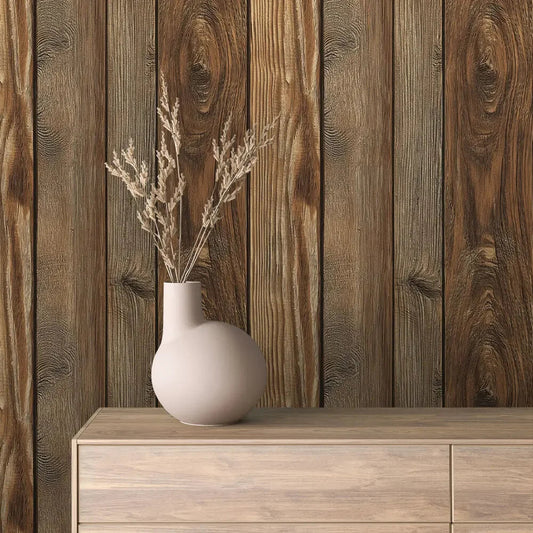 Rustic Timber Grove Wall Panel