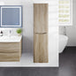 Eviva Smile 16 in. W x 15 in. D Wall-Mounted Linen Cabinet