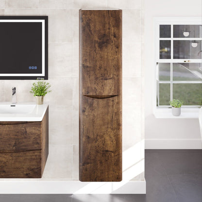 Eviva Smile 16 in. W x 15 in. D Wall-Mounted Linen Cabinet