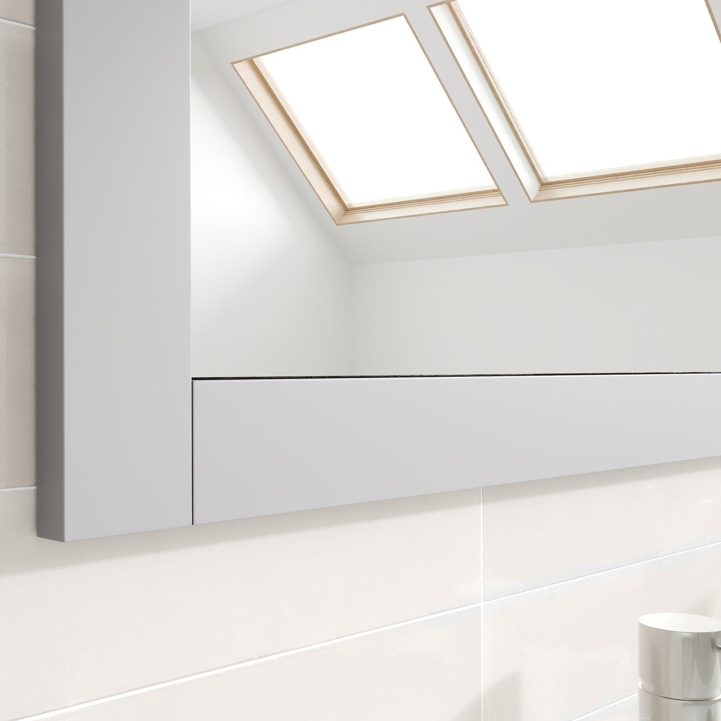 Eviva New York Wooden Framed Mirror
