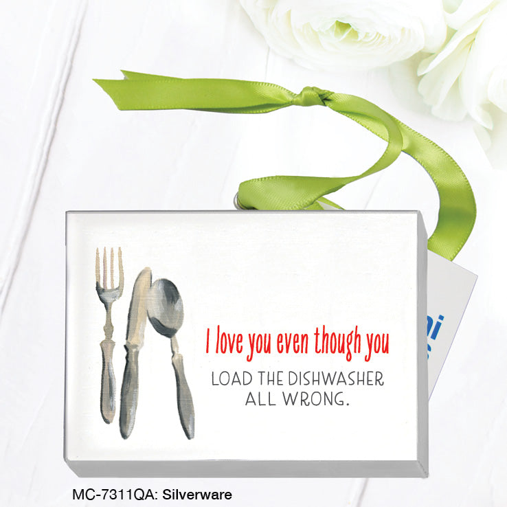 Silverware, Mini Canvas (MC-7311QA)