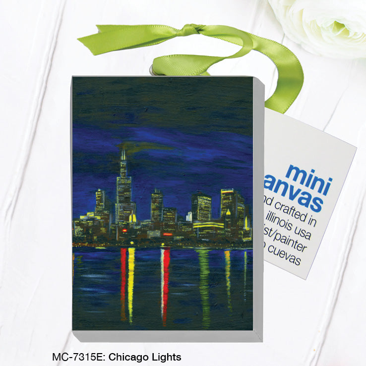 Chicago Lights, Mini Canvas (MC-7315E)
