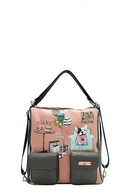 Eco-Leather Multifunction Backpack - Adjustable Straps | Femstylo