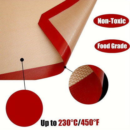 Reusable Nonstick Silicone Baking Mat  Easy Oven Use