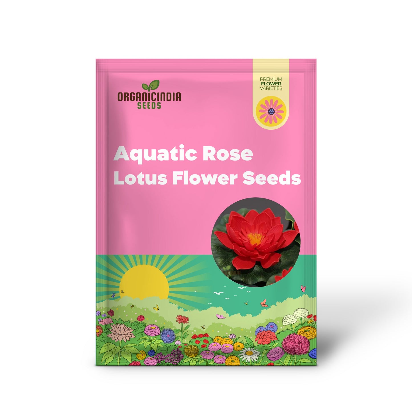 Exotic Aquatic Rose Red Lotus Flower Seeds for Home Aquatic Garden  Planting, Gardening, Aquatic Plants, Seeds