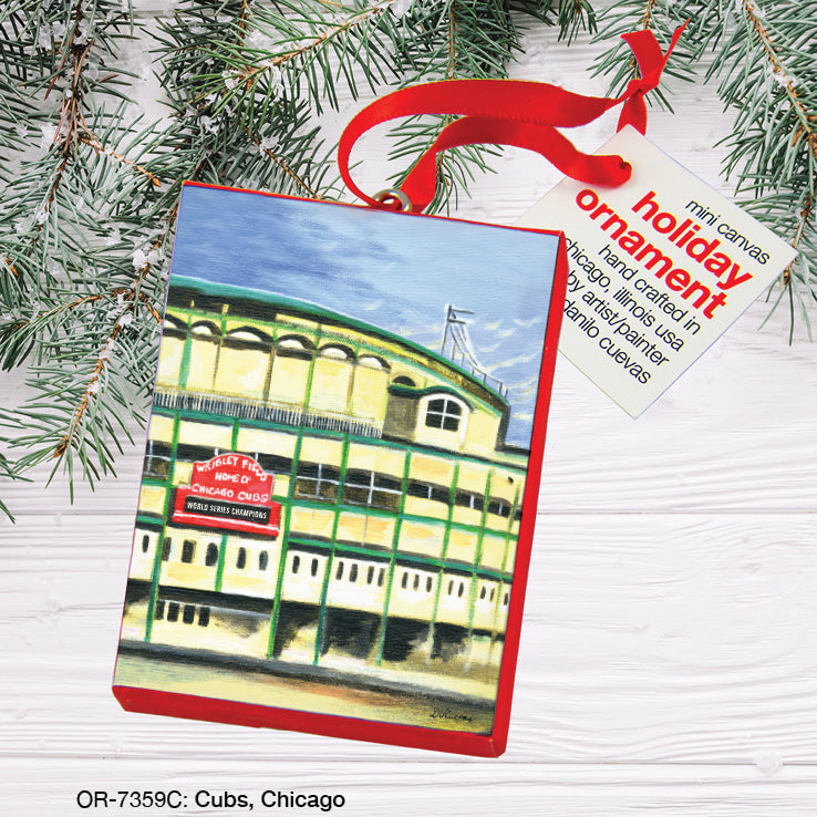 Cubs, Chicago, Ornament (OR-7359C)