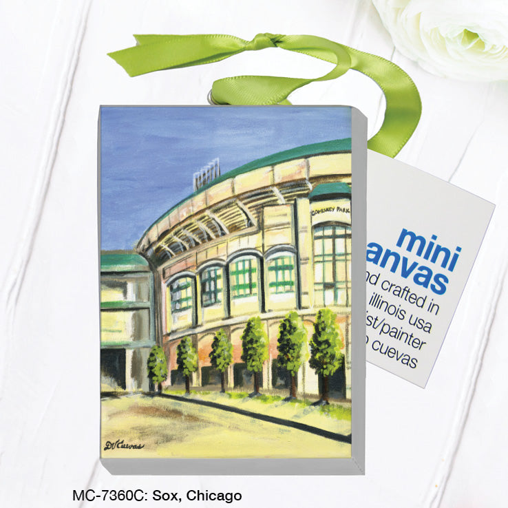 Sox, Chicago, Mini Canvas (MC-7360C)