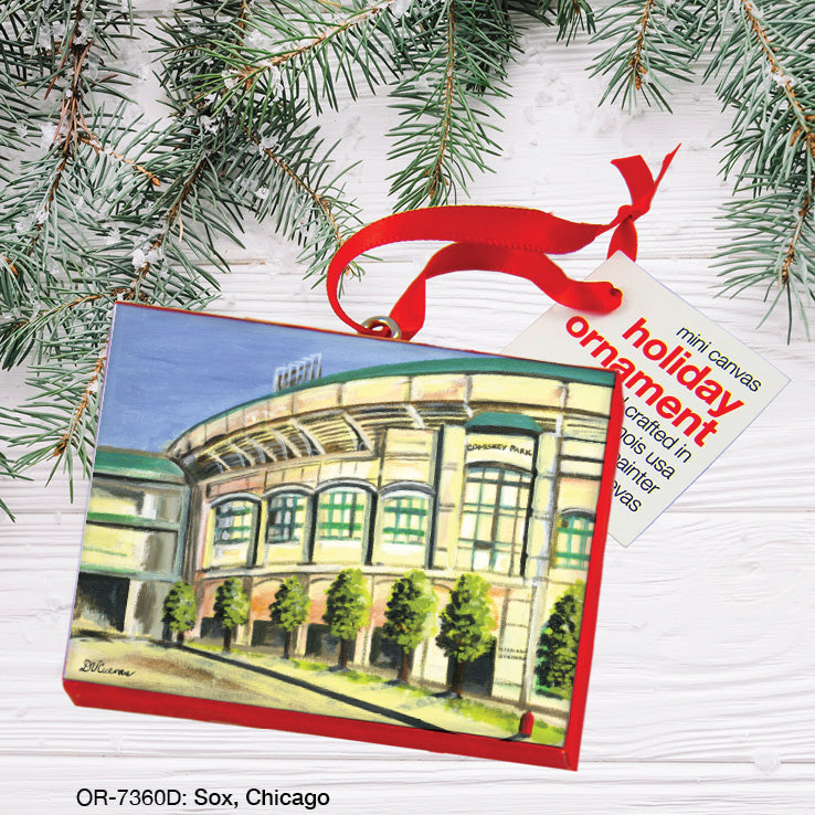 Sox, Chicago, Ornament (OR-7360D)