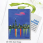 Dusk, Chicago, Mini Canvas (MC-7365G)