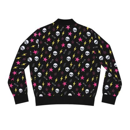 Graveveil Skull Bomber Jacket
