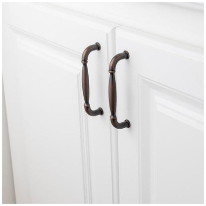 96 mm Center-to-Center Satin Nickel Chesapeake Cabinet Pull