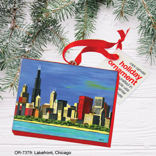 Lakefront, Chicago, Ornament (OR-7379A)