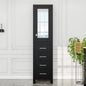 Eviva Aberdeen 18 in. W x 20 in. D Espresso Freestanding Linen Cabinet