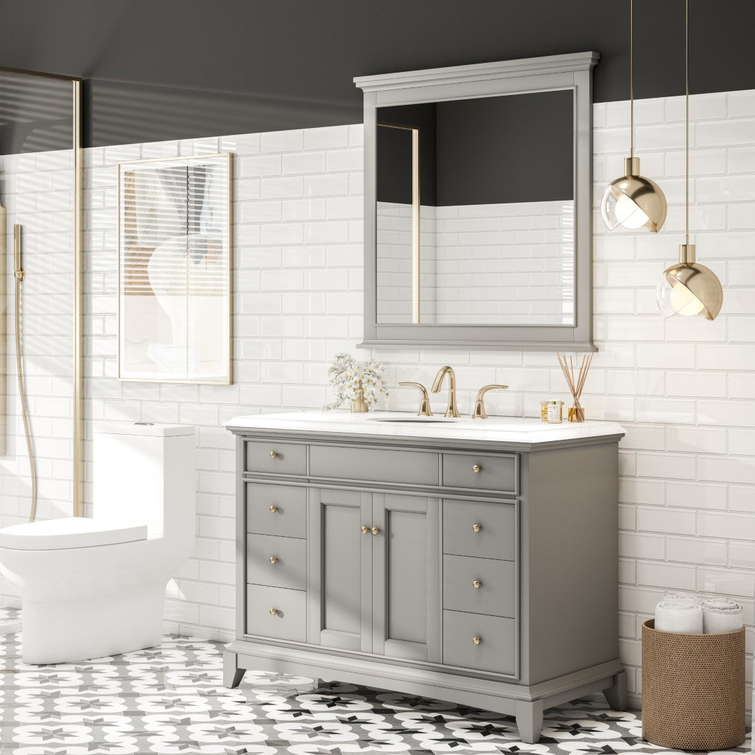 Eviva Elite Stamford Wooden Framed Mirror