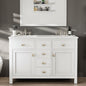 Eviva Artemis Bath Vanity with Engineered Stone Top & Undermount Porcelain Sink (42"-72")