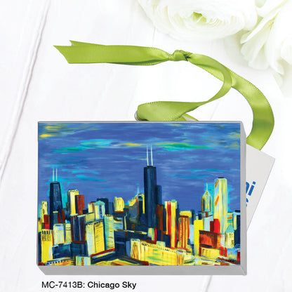 Chicago Sky, Mini Canvas (MC-7413B)