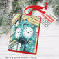 Marshall Fields Clock, Chicago, Ornament (OR-7414B)
