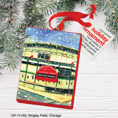 Wrigley Field, Chicago, Ornament (OR-7418G)