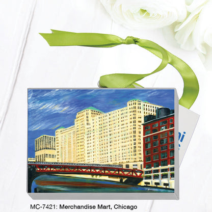 Merchandise Mart, Chicago, Mini Canvas (MC-7421A)
