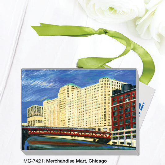 Merchandise Mart, Chicago, Mini Canvas (MC-7421A)