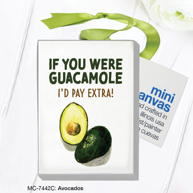 Avocados, Mini Canvas (MC-7442C)