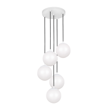 5-Light Multi Port Round Canopy