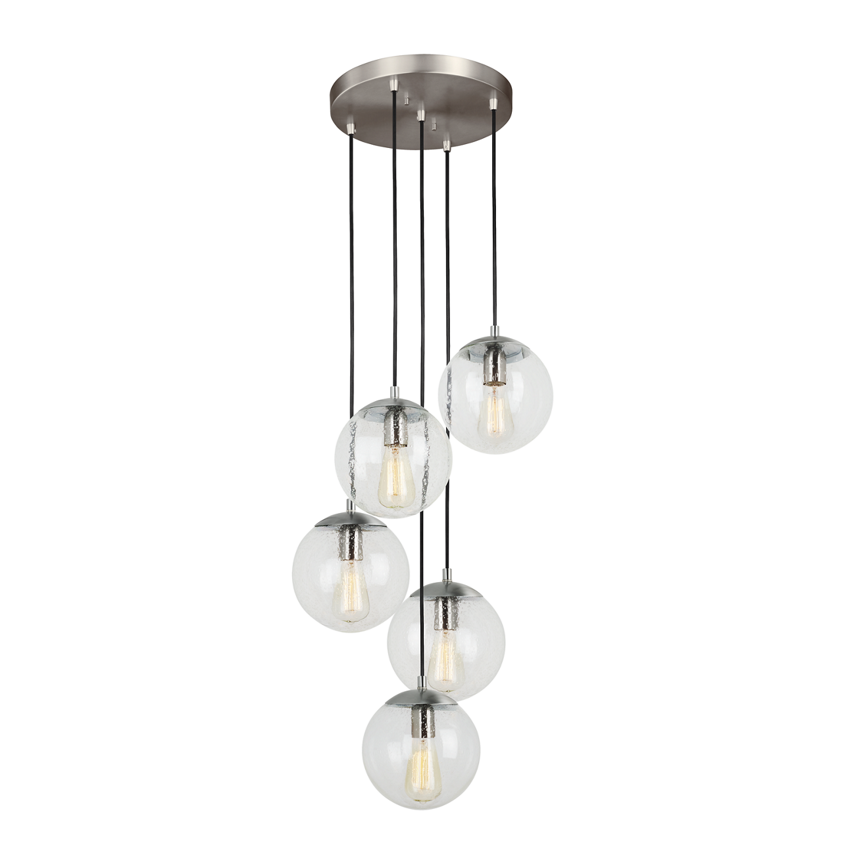 5-Light Multi Port Round Canopy