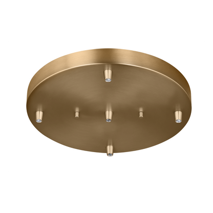 5-Light Multi Port Round Canopy