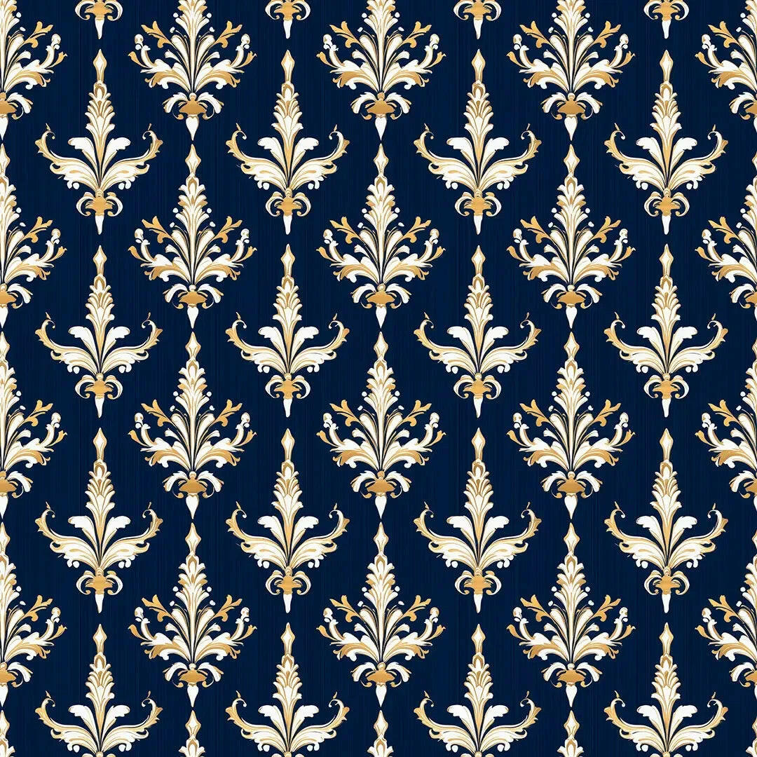 Royal Midnight Gilded Flourish
