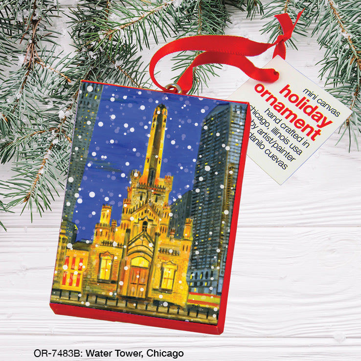 Water Tower, Chicago, Ornament (OR-7483B)