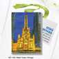 Water Tower, Chicago, Mini Canvas (MC-7483A)