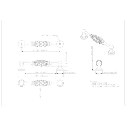 Tuscany Birdcage Cabinet Pull