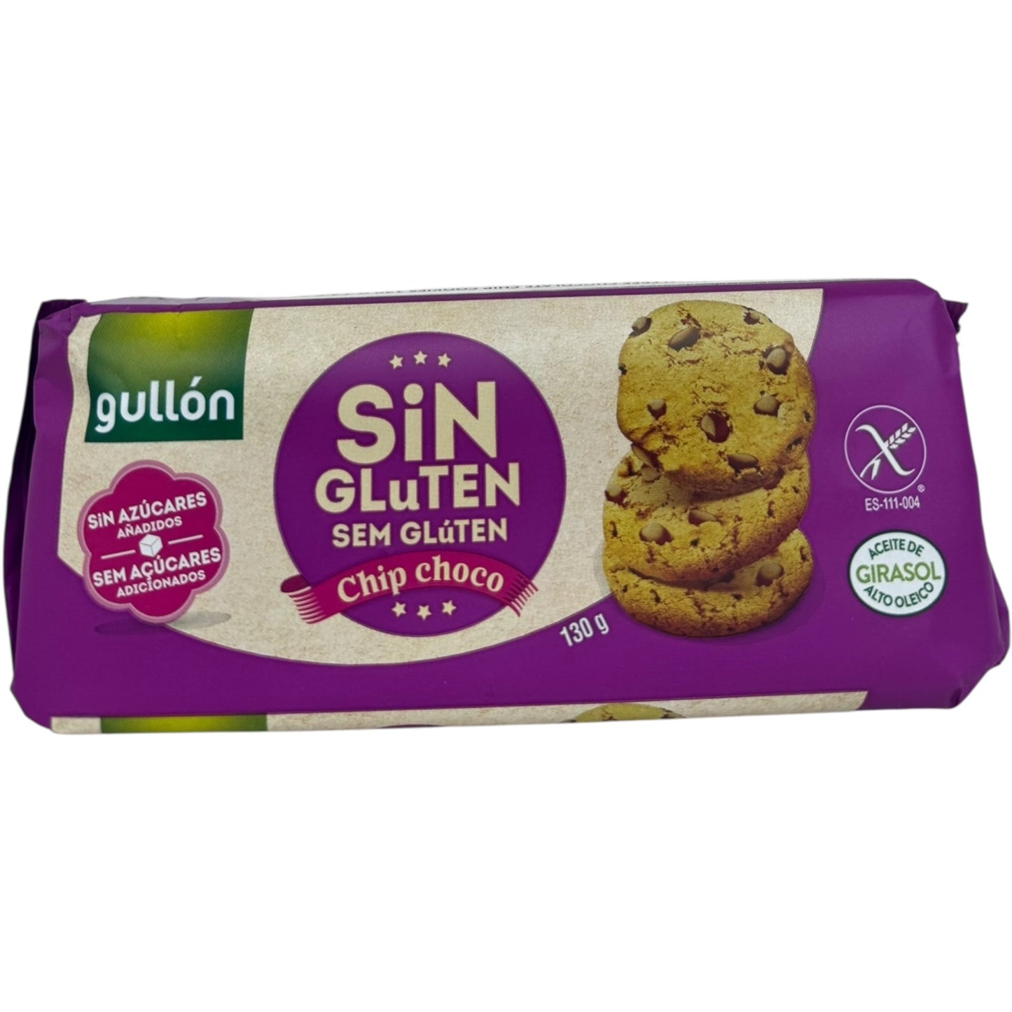 Gullon Chocolate Chip Cookies - Deliciously Crunchy Treats with Rich Chocolate Flavor