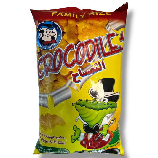 Mr.Chips Crocodile Snack - Irresistibly Crunchy Savory Treats for All Ages