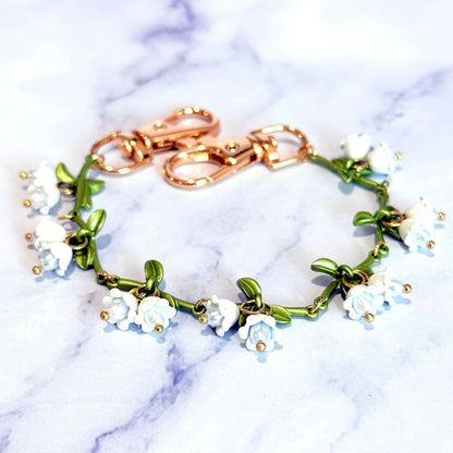 Snowdrops Deluxe Tumbler Charm Necklace
