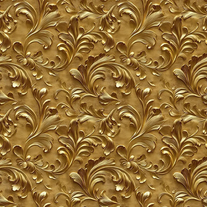 Golden Baroque Flourish