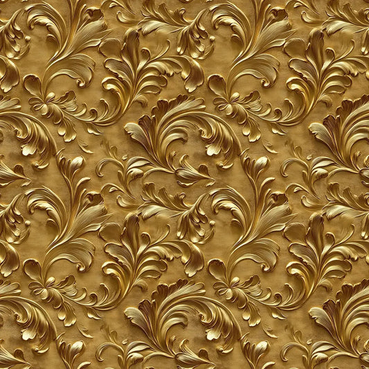 Golden Baroque Flourish