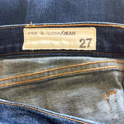 Rag & Bone Size 27 Blue Skinny Jeans