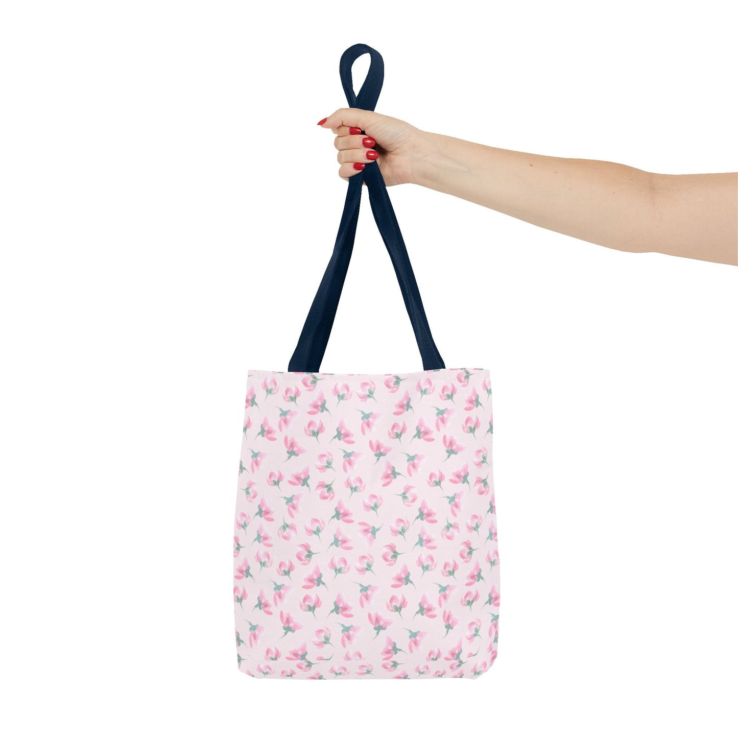 Customizable: Chic Floral Tote Bag, Versatile Shopping Bag, Pretty Grocery Tote, Cute Beach Bag, Stylish Gift for Her