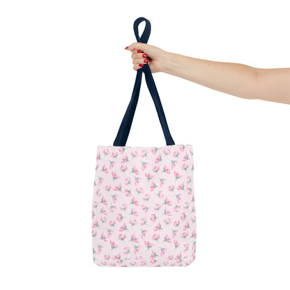 Customizable: Chic Floral Tote Bag, Versatile Shopping Bag, Pretty Grocery Tote, Cute Beach Bag, Stylish Gift for Her