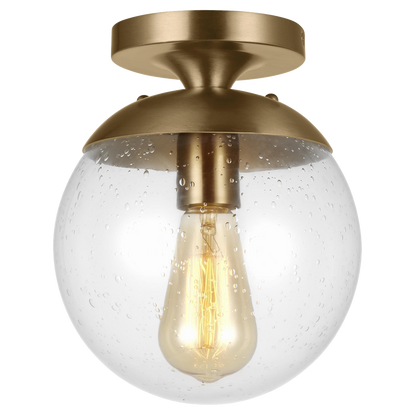 Leo Hanging Globe One Light Wall / Ceiling Semi-Flush Mount