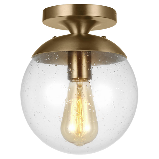 Leo Hanging Globe One Light Wall / Ceiling Semi-Flush Mount