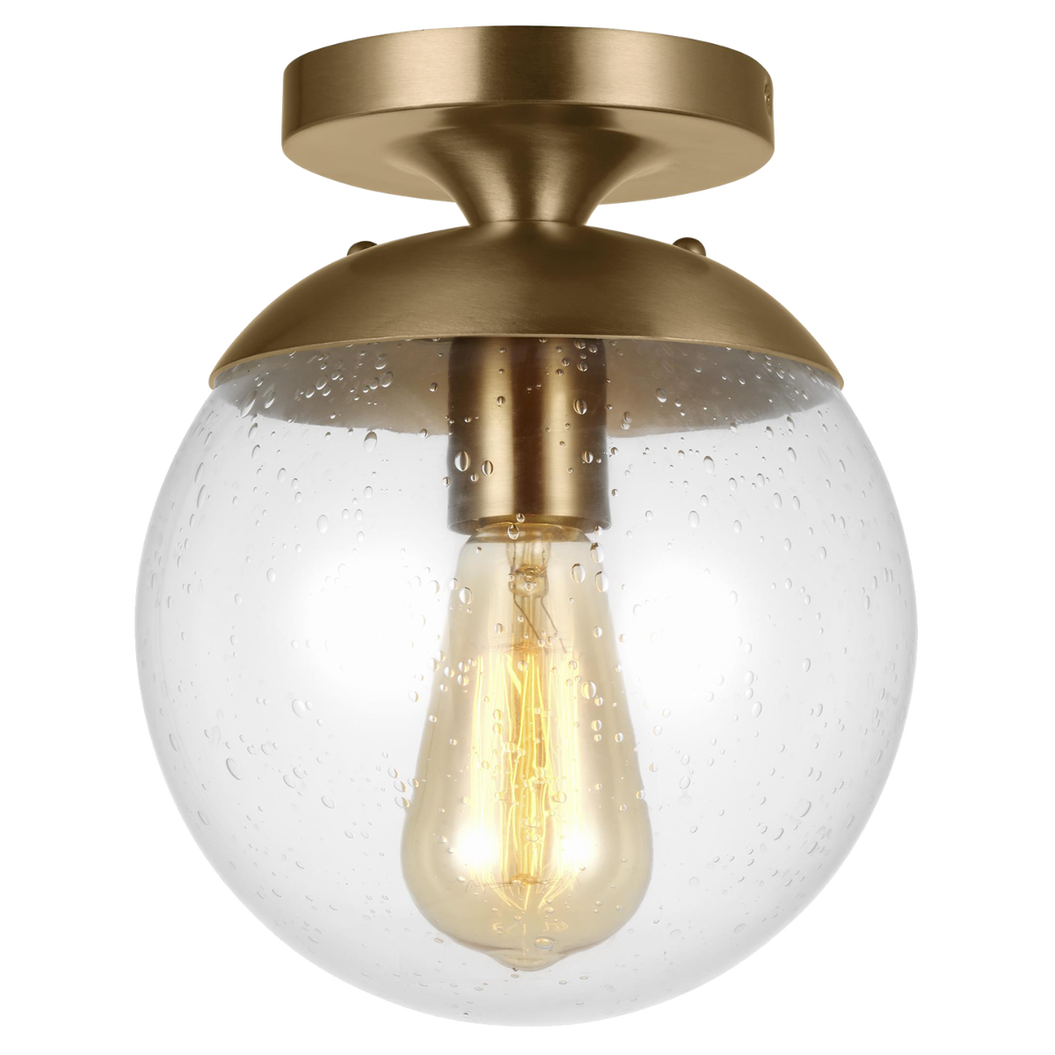 Leo Hanging Globe One Light Wall / Ceiling Semi-Flush Mount